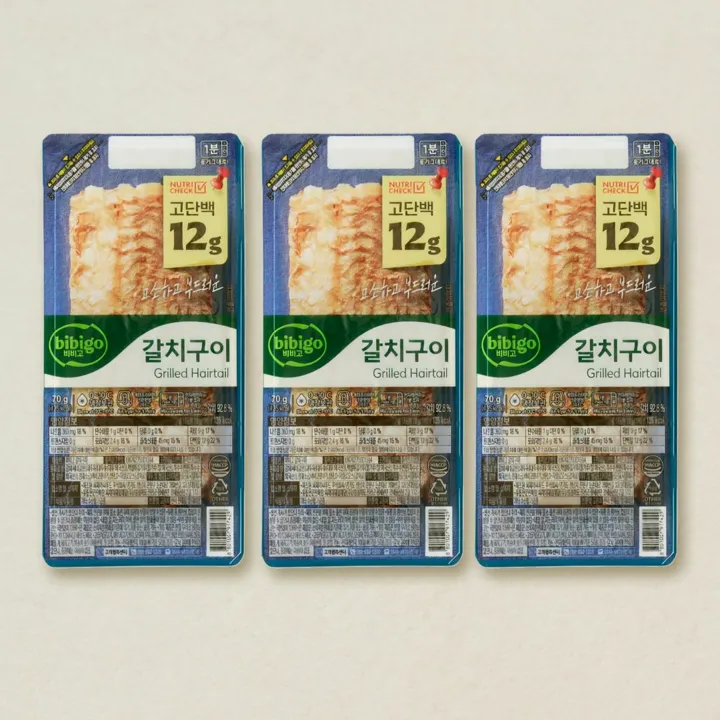 비비고 갈치구이 70gX3개