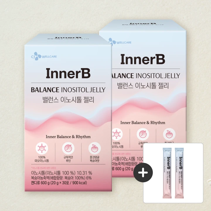 이너비 이노시톨 젤리 30포X2개+[사은품]이노시톨 젤리 2포