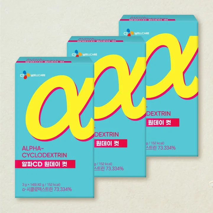 알파CD 원데이컷 14입X3개