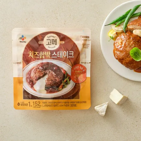 [무료배송]고메치즈함박스테이크152gX10개