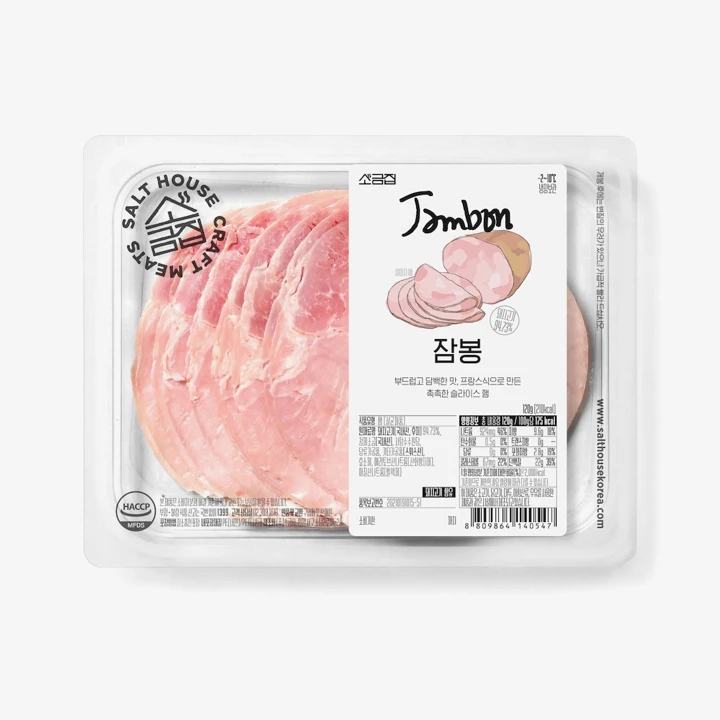 소금집 잠봉 슬라이스 120gX3개