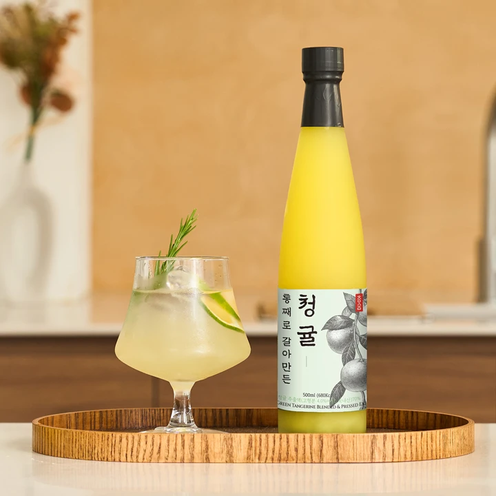 [26추석 선물세트]통째로 갈아만든 청귤500ml 선물세트 1호
