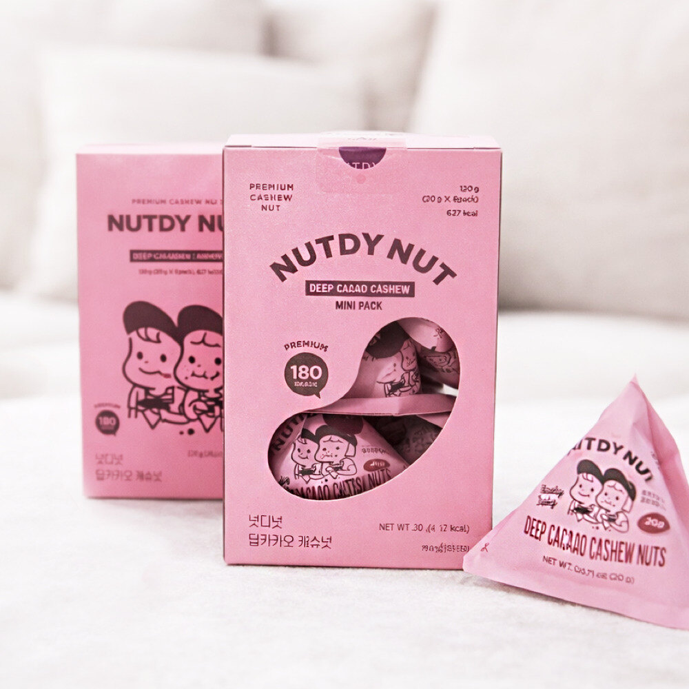 [행사]넛디넛 딥카카오캐슈넛 미니박스120g