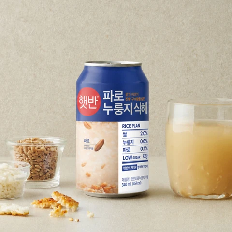 햇반 파로누룽지식혜 340ml