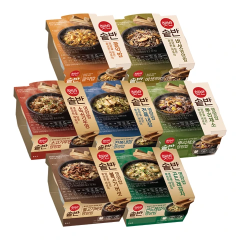 햇반 솥반 맛보기 7종 SET