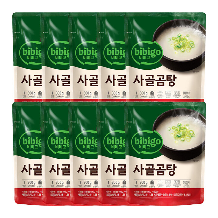 비비고 사골곰탕 300gX10개