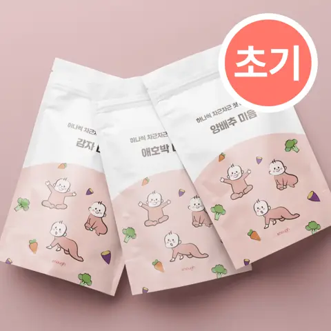 이너프 이유식 스타터팩 초기 1.08kg (15팩/30끼)