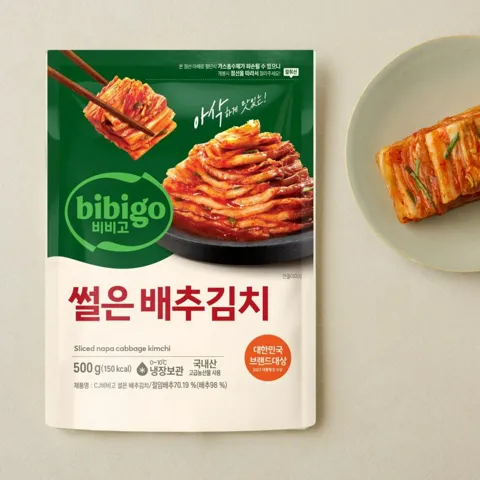 비비고 썰은배추김치 500g