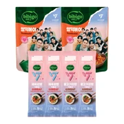 [비비고|세븐틴]비비고 쌀떡볶이 495gX2개 + 제육김밥 식물성 230gX2개+ 불고기김밥 식물성 230gX2개