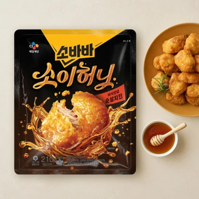 [1+1]소바바 소이허니 순살 210g