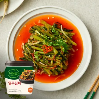 비비고 열무김치 480g(용기)