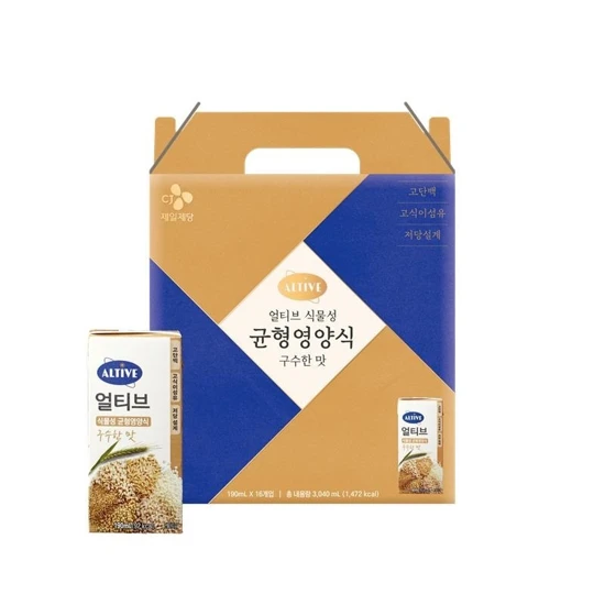 [25추석선물세트대량구매]얼티브 균형영양식 구수한맛