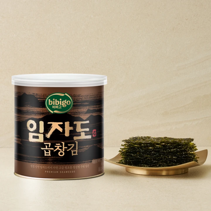 비비고 임자도 곱창김 캔김 30G