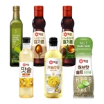 식용유·참기름·소금 골라담기