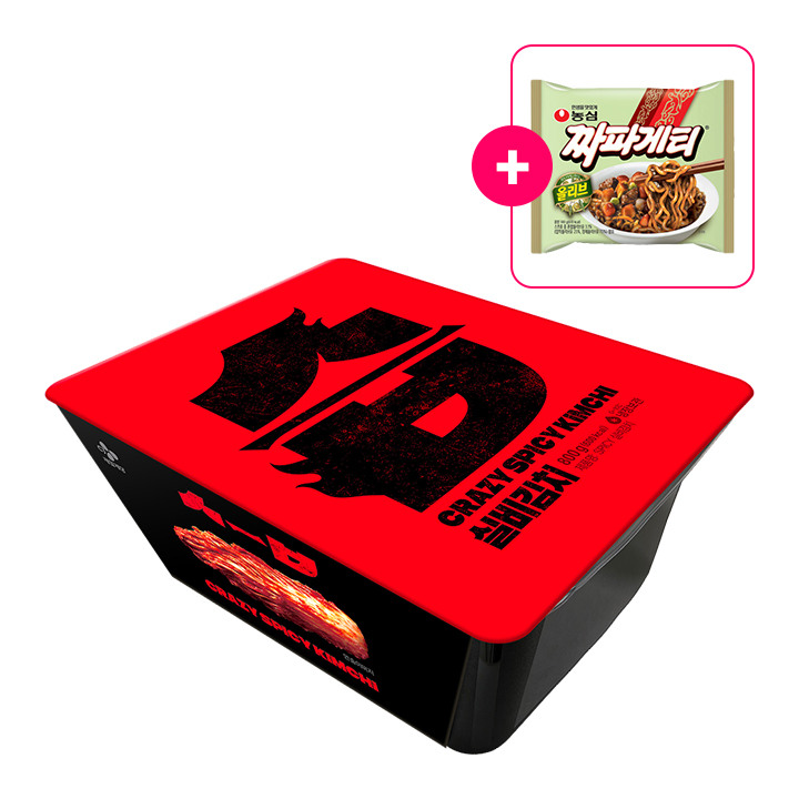 [사은품]짜파게티140g 1개+CJ 습 실비김치 800g