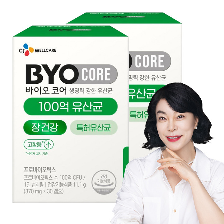 바이오코어 건강한 생유산균 100억(캡슐)(1개월)X2개
