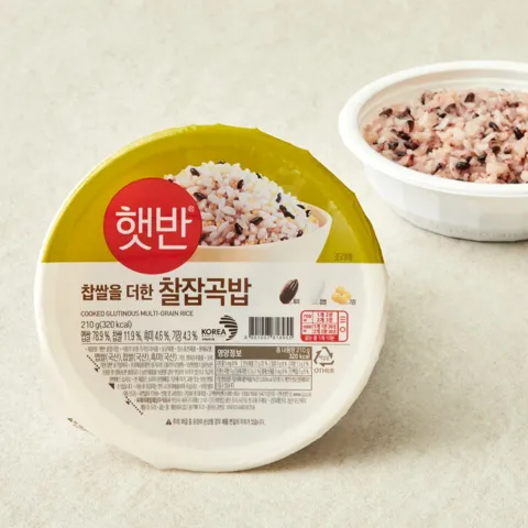 햇반 찰잡곡밥 210g
