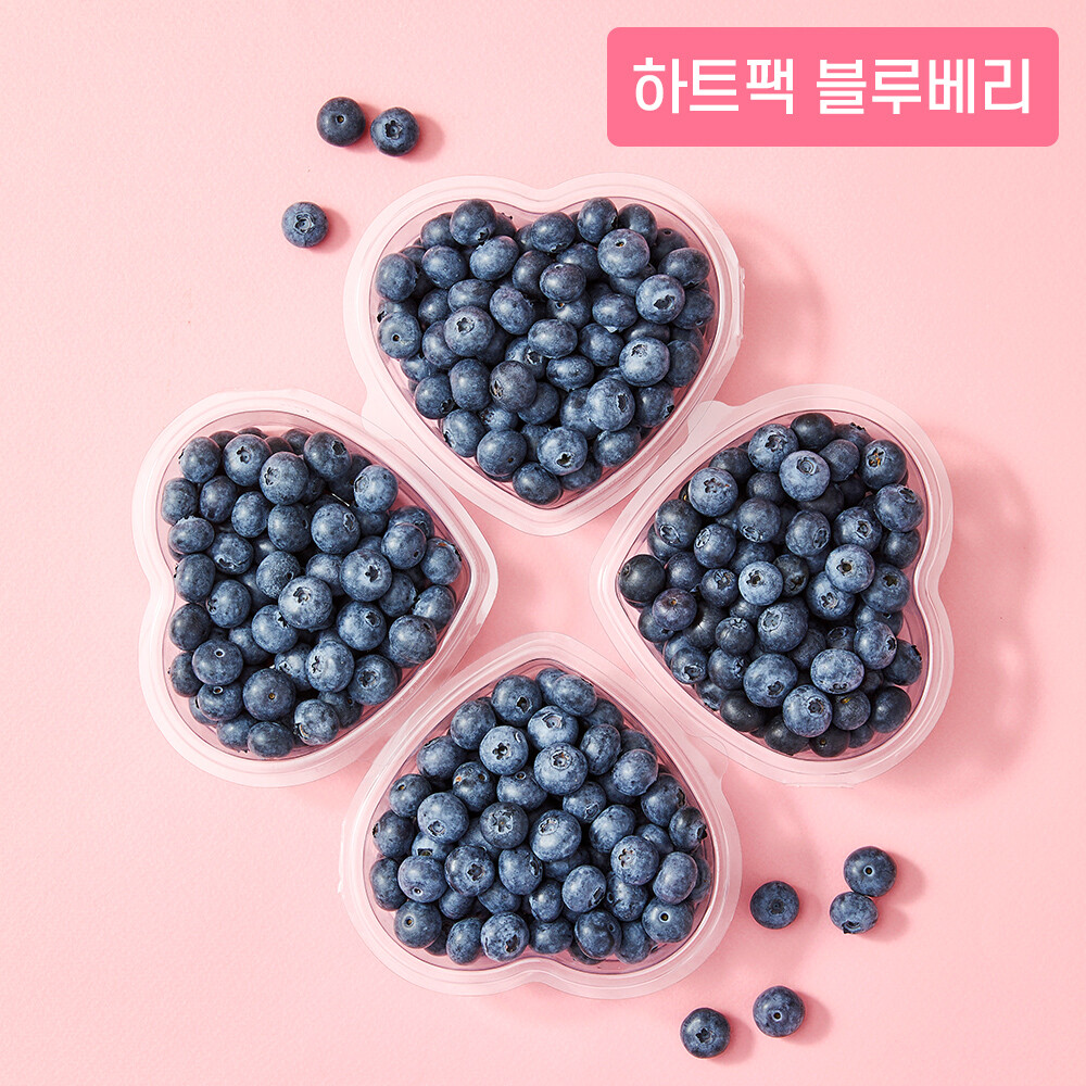[CJ더마켓] 수플린 생블루베리 클로버팩(150gx4개)