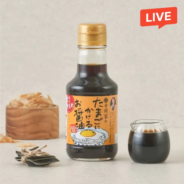테라오카 계란에 뿌리는 간장소스 연한단맛 150ml