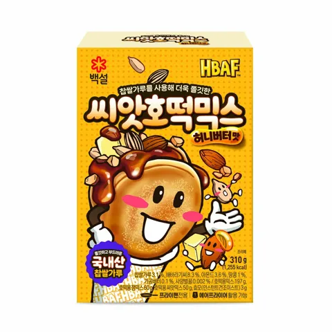 [1+1]백설 HBAF 씨앗호떡믹스 허니버터맛 310G