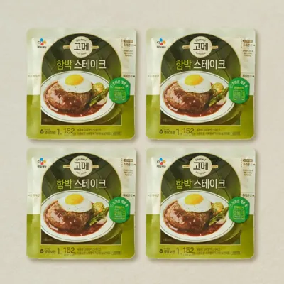 고메 함박스테이크 152gX4개