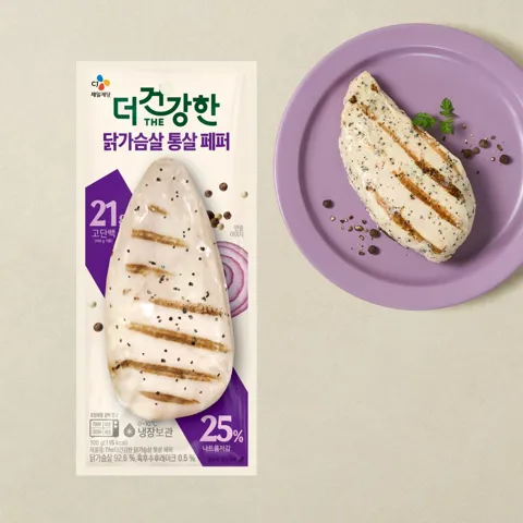 더건강한 닭가슴살 통살 페퍼 100g