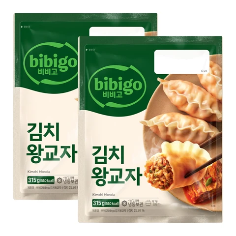비비고 김치왕교자 315gX2개