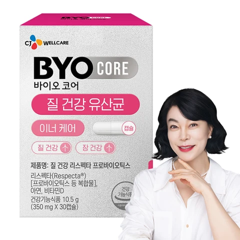 [1+1]바이오코어 질건강 유산균 30캡슐(1개월)