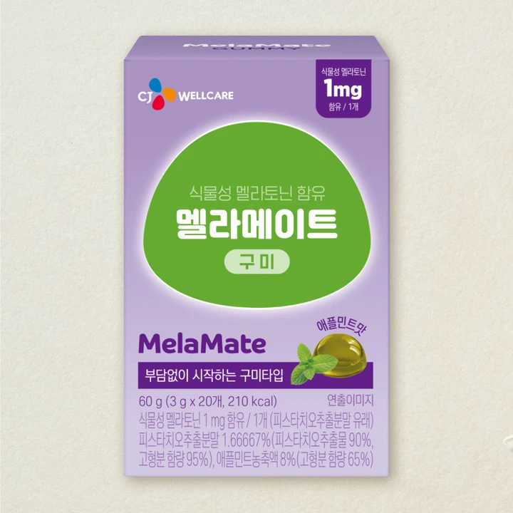 멜라메이트구미 애플민트맛 3GX20입