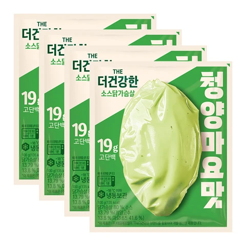 더건강한 닭가슴살 청양마요 100gX4개