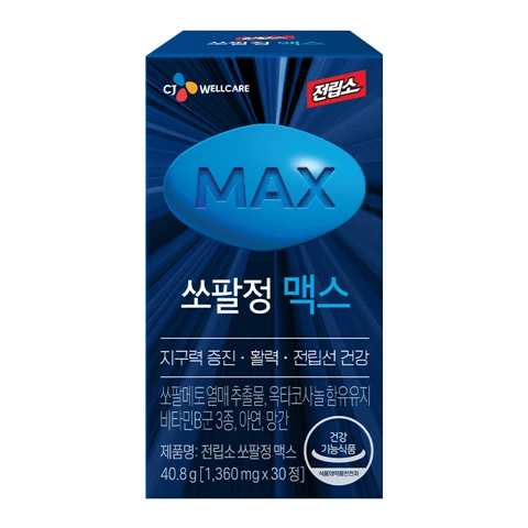 전립소 쏘팔정 맥스 60정