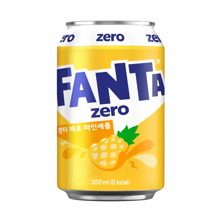 환타 제로 파인 350ml X24