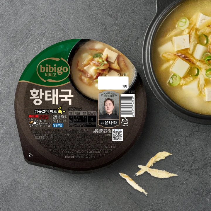 비비고 윤주모 셰프 황태국 200g