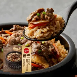 햇반솥반 불고기버섯영양밥 200g