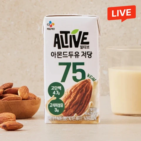 얼티브 아몬드두유 저당 190mlX24개(1box)