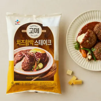고메 치즈 함박스테이크 465g