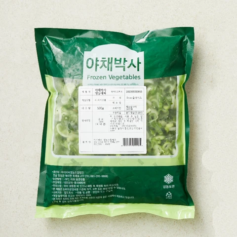 국산 냉동 대파 500g