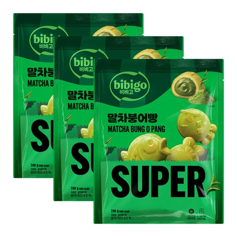비비고 말차붕어빵 240g X3개