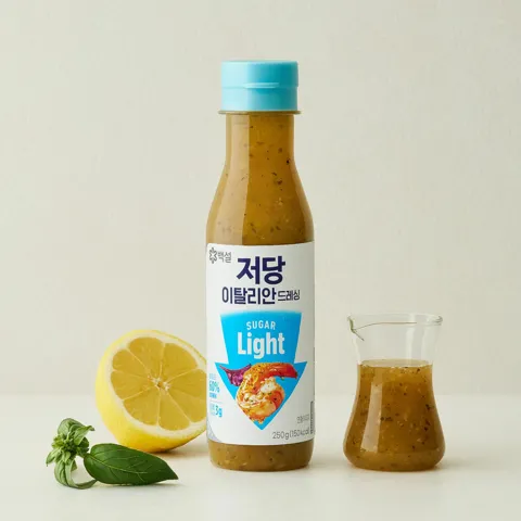백설 저당 이탈리안드레싱 250g