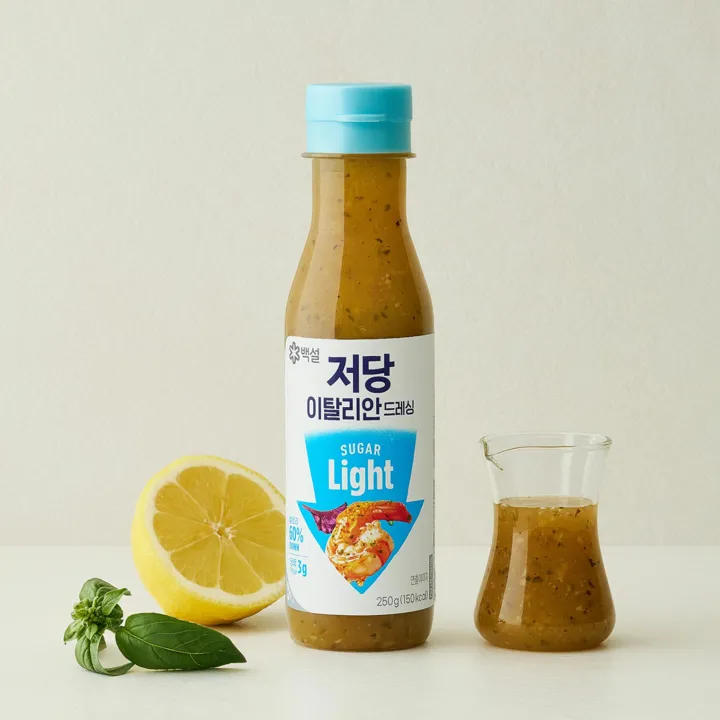 백설 저당 이탈리안드레싱 250g