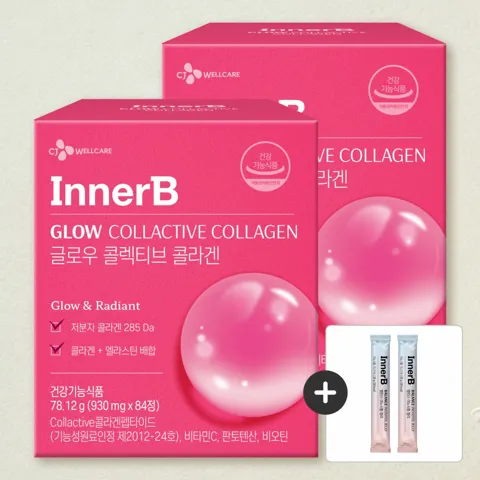 이너비 콜렉티브콜라겐X84정(4주)X2개+[사은품] 이너비 이노시톨 2입