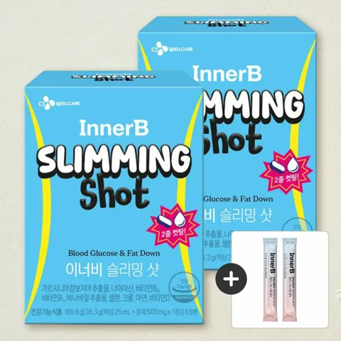 이너비 슬리밍샷 6입X2개+[사은품] 이너비 이노시톨 2입