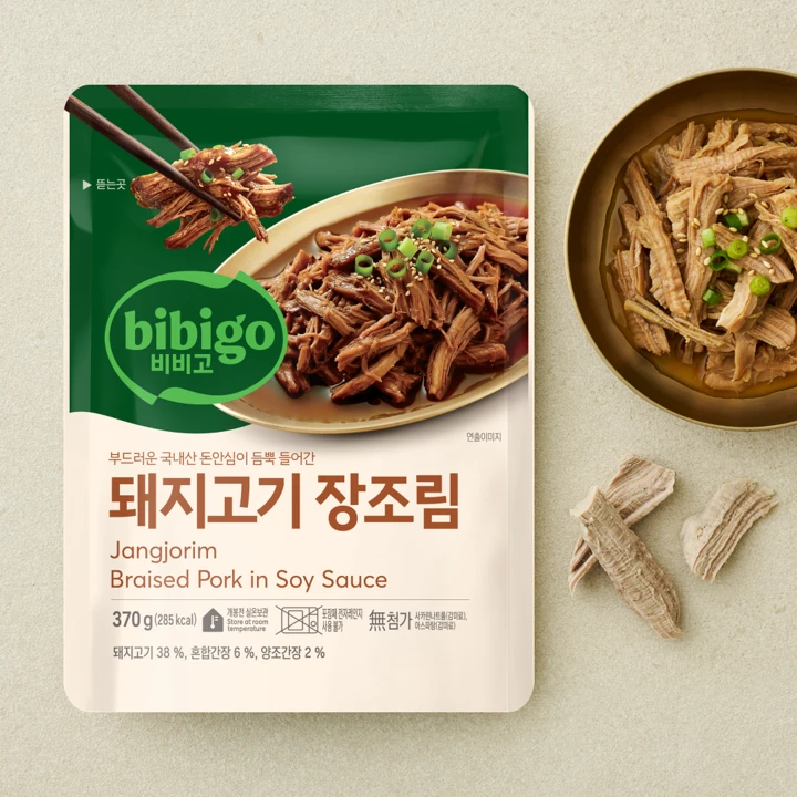 비비고 돼지고기 장조림 370g