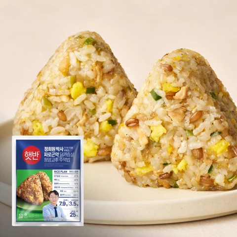 햇반 파로곤약주먹밥 청양고추 400g