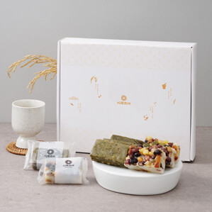 [26설선물세트대량]영양복찰떡 선물세트(영양찰떡쑥견과찰떡) 1.2kg