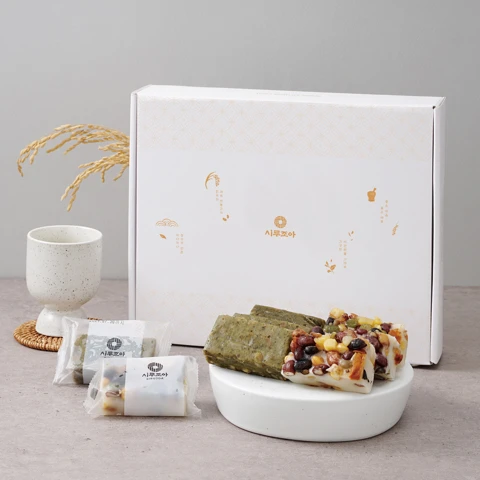 영양복찰떡 선물세트(영양찰떡쑥견과찰떡) 1.2kg