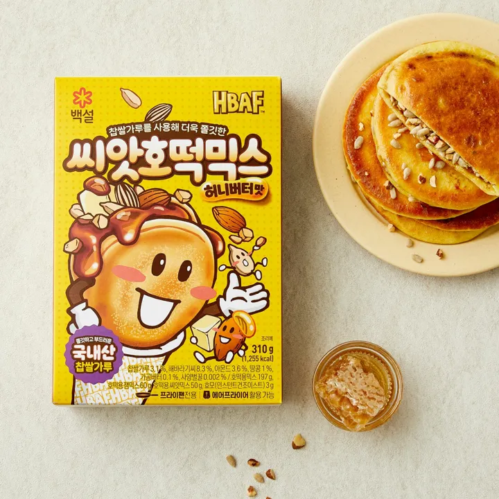 [1+1]백설 HBAF 씨앗호떡믹스 허니버터맛 310G