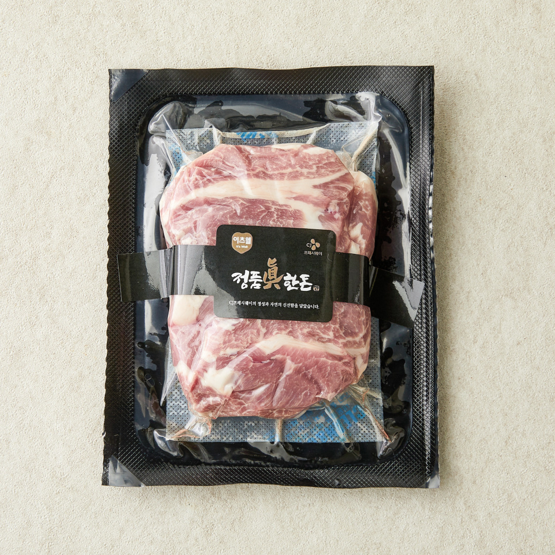 정품진 한돈 등심덧살 300g(1팩)