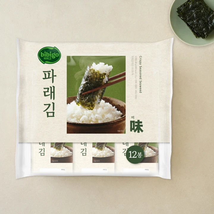 비비고 파래김 4gX12봉