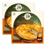 고메 어니언체다치즈 피자 325g x 2개